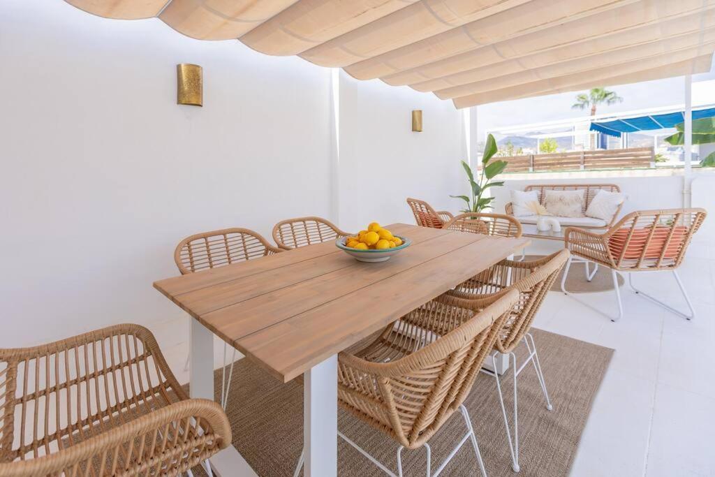 Downtown Flat With 46 Sqm Private Rooftop Terrace Málaga Dış mekan fotoğraf