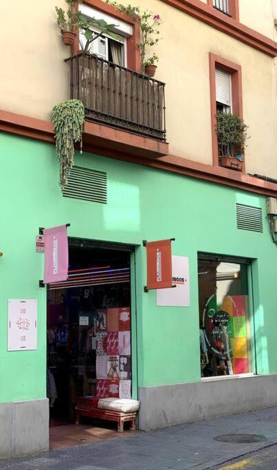 Downtown Flat With 46 Sqm Private Rooftop Terrace Málaga Dış mekan fotoğraf